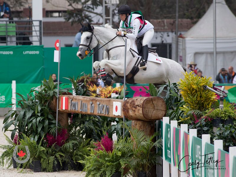 Canadian Eventing Team Knocking at Podium Door After Cross-Country at Lima 2019 Pan Am Games